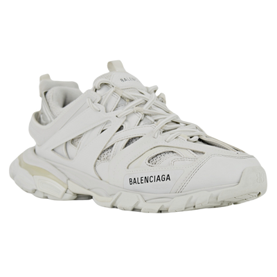 Balenciaga Track Trainer Laces | White & Grey