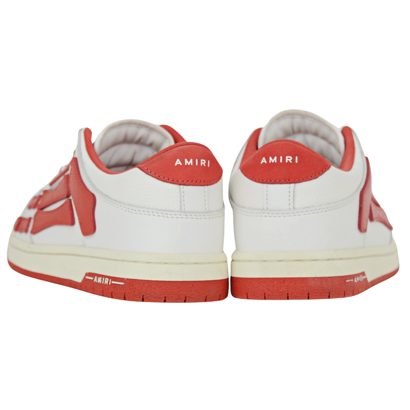 Amiri Skel Low Top | White & Red | Size 7