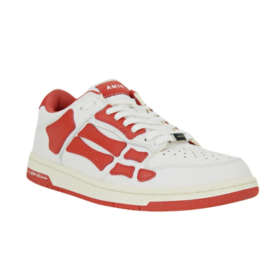 Amiri Skel Low Top | White & Red | Size 7