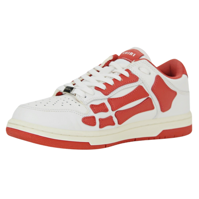 Amiri Skel Low Top | White & Red | Size 7