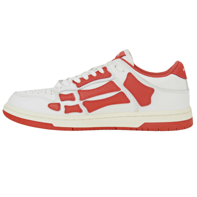 Amiri Skel Low Top | White & Red | Size 7