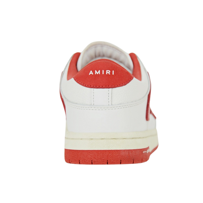 Amiri Skel Low Top | White & Red | Size 7