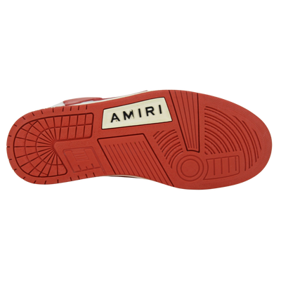 Amiri Skel Low Top | White & Red | Size 7