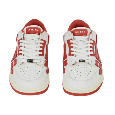 Amiri Skel Low Top | White & Red | Size 7