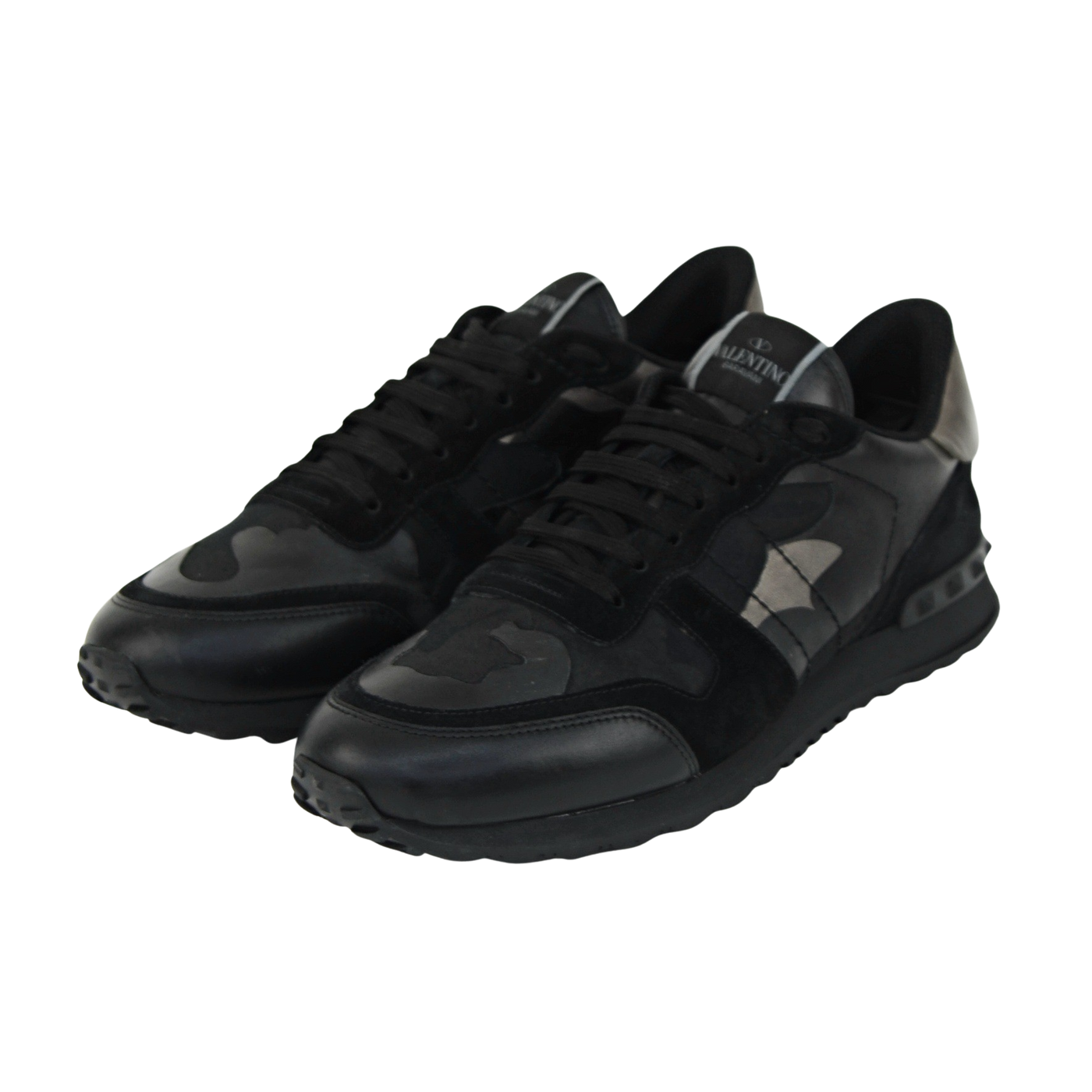 Valentino Rock Runner | Black & Bronze | Size 9