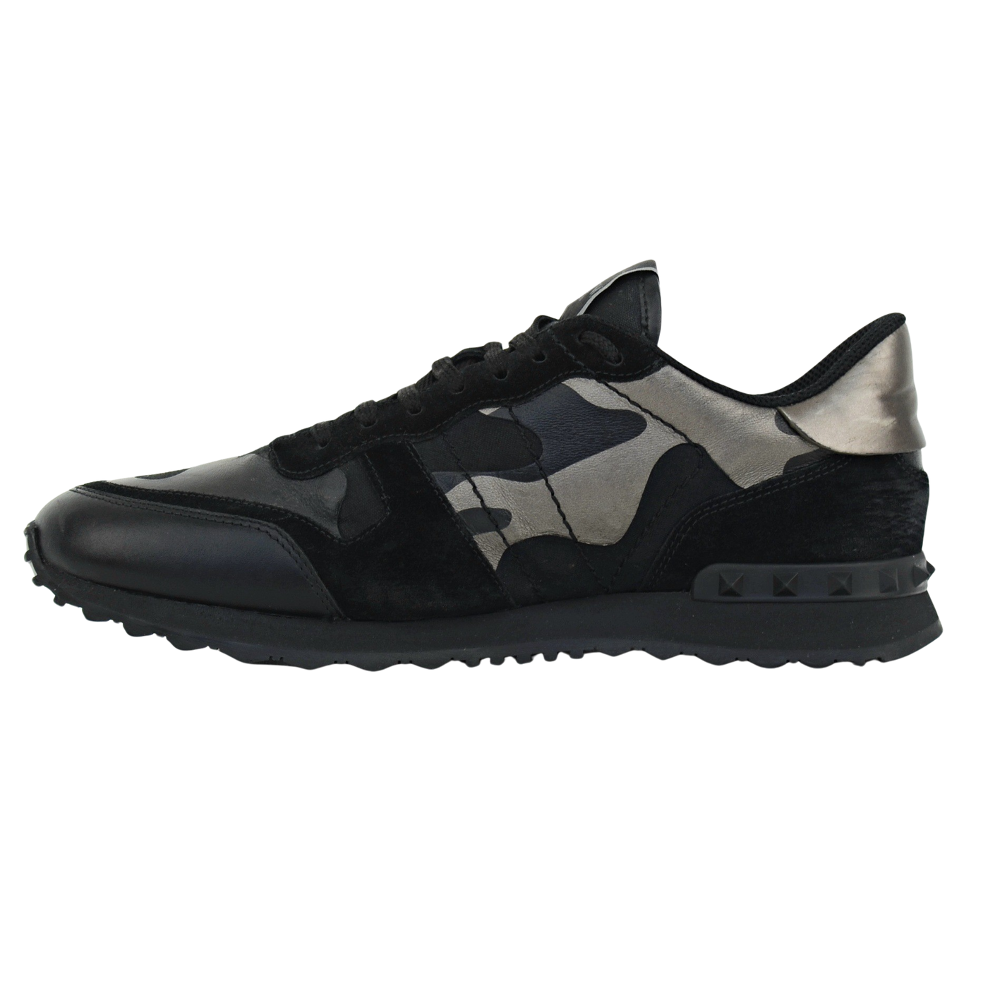 Valentino Rock Runner | Black & Bronze | Size 9