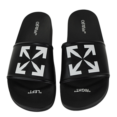 Off-White Arrow Sliders | BLACK | SIZE 10