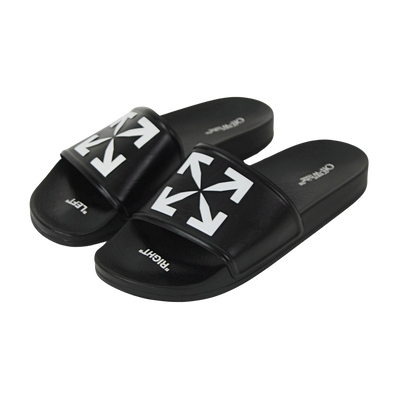 Off-White Arrow Sliders | BLACK | SIZE 10