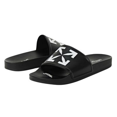 Off-White Arrow Sliders | BLACK | SIZE 10