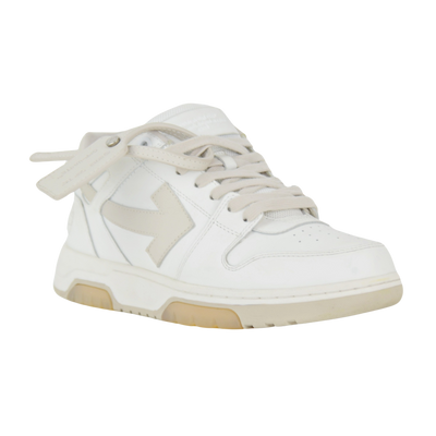 Off-White Out Of Office | White & Beige | Size 7