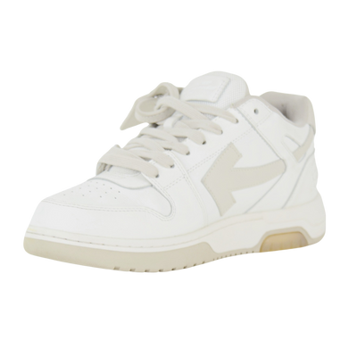 Off-White Out Of Office | White & Beige | Size 7