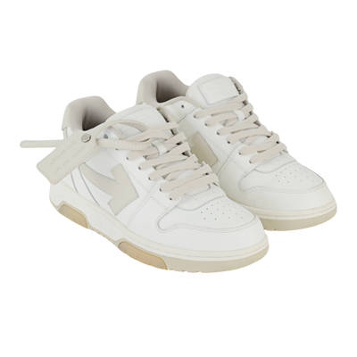 Off-White Out Of Office | White & Beige | Size 7