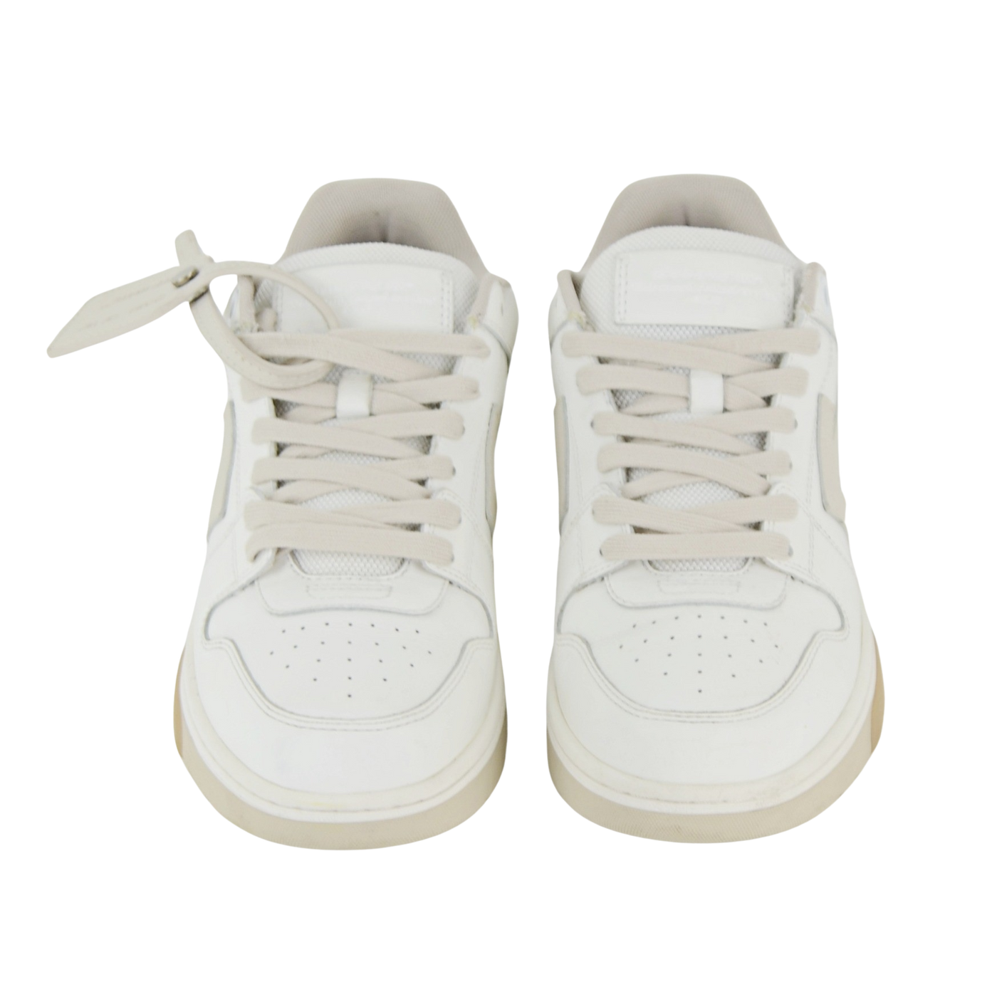 Off-White Out Of Office | White & Beige | Size 7