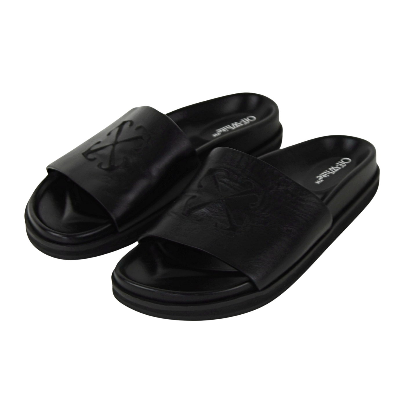 Off-White Pool Time Sliders | BLACK | SIZE 7