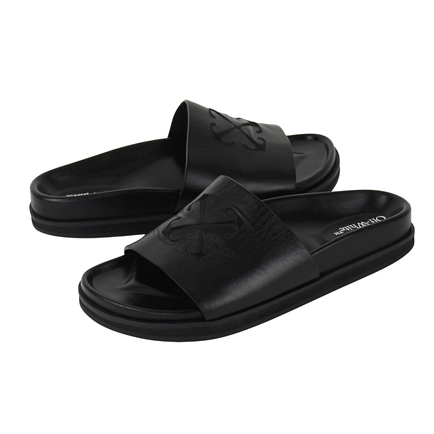 Off-White Pool Time Sliders | BLACK | SIZE 7