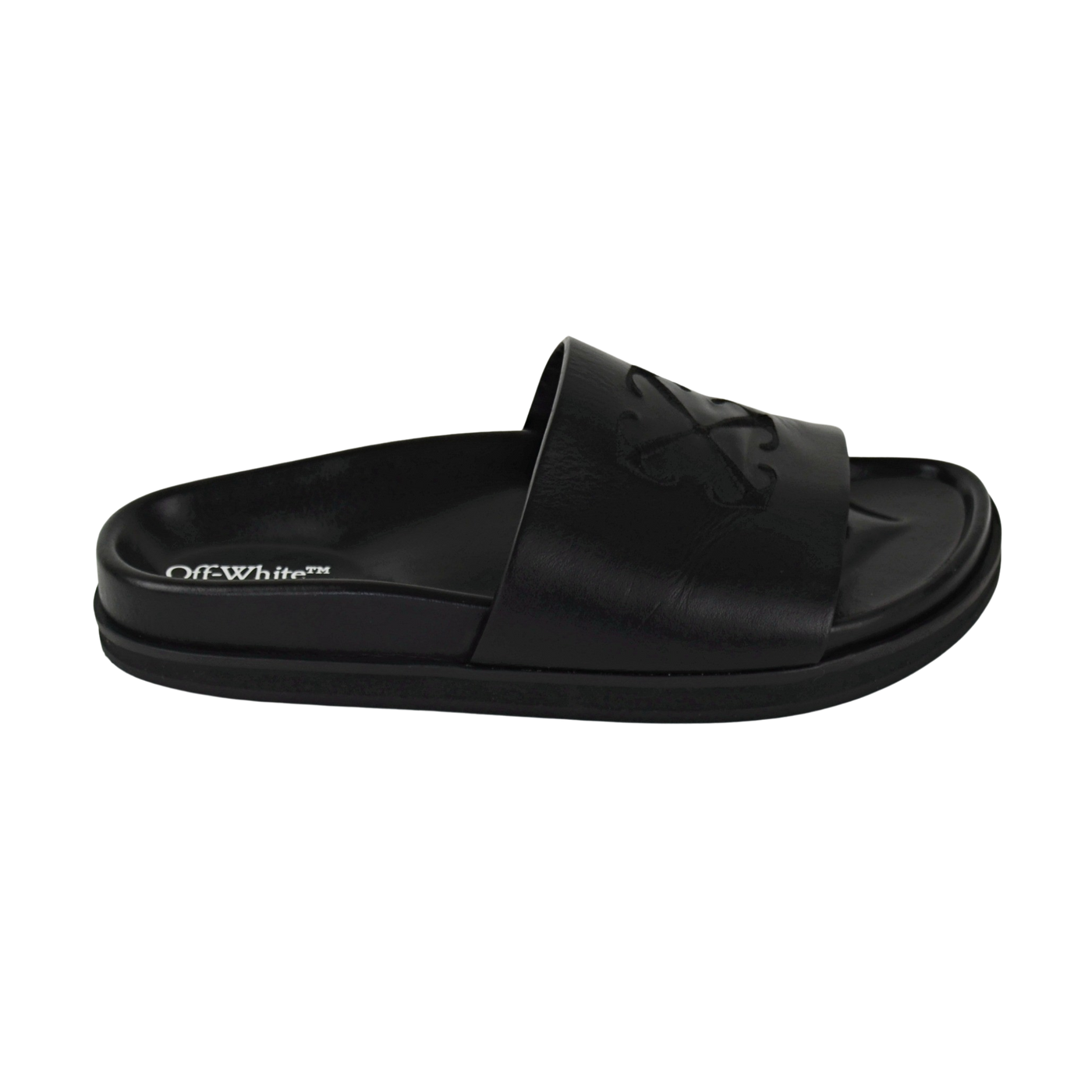 Off-White Pool Time Sliders | BLACK | SIZE 7