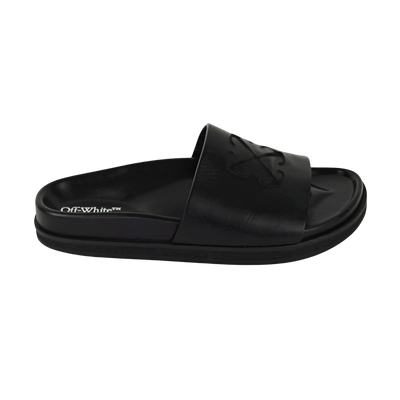 Off-White Pool Time Sliders | BLACK | SIZE 7