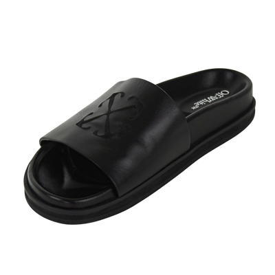 Off-White Pool Time Sliders | BLACK | SIZE 7