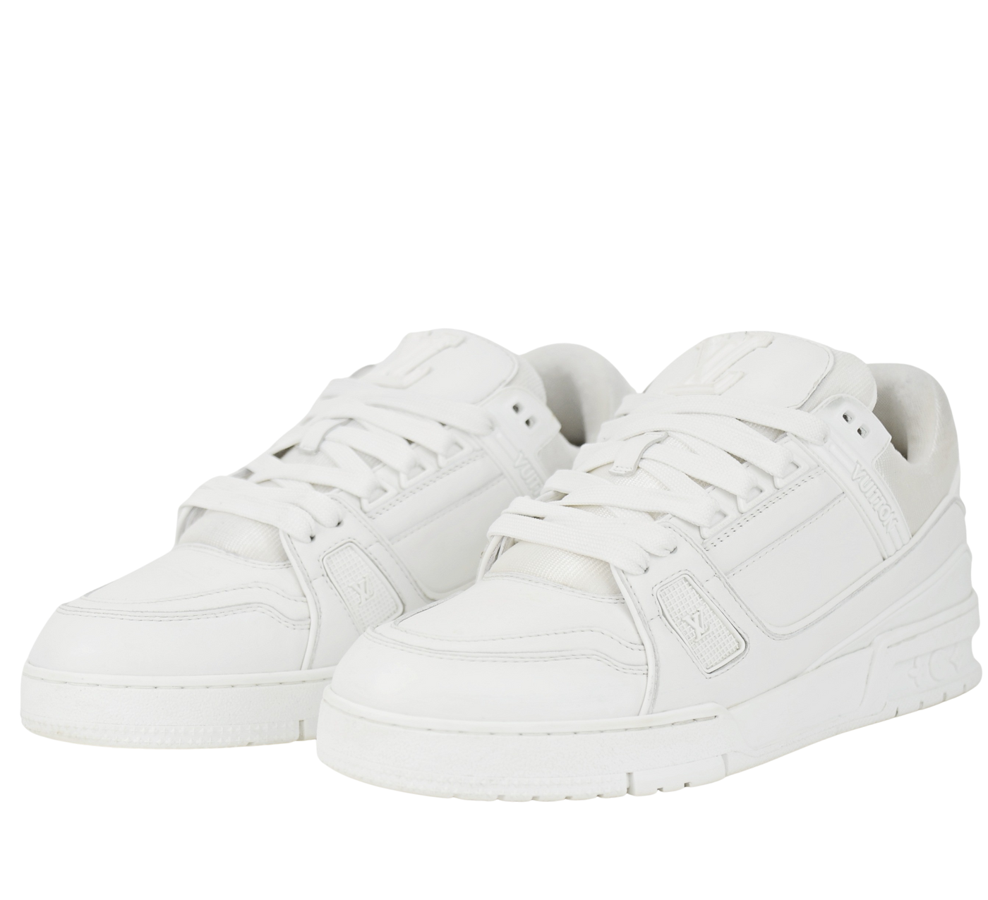 LOUIS VUITTON LV TRAINERS | White | SIZE 9