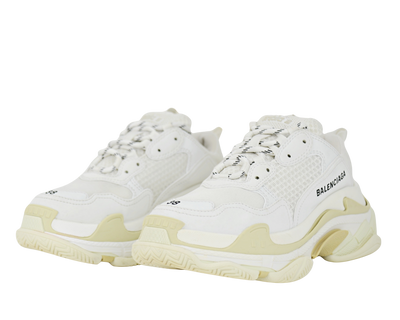 Womens Balenciaga Triple S | White | Size 5