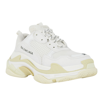 Womens Balenciaga Triple S | White | Size 5