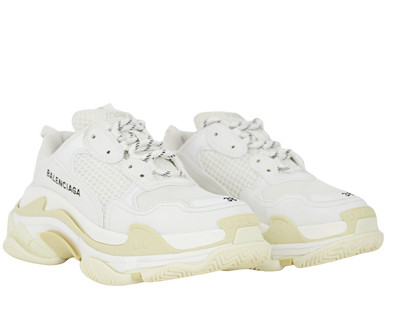 Womens Balenciaga Triple S | White | Size 5