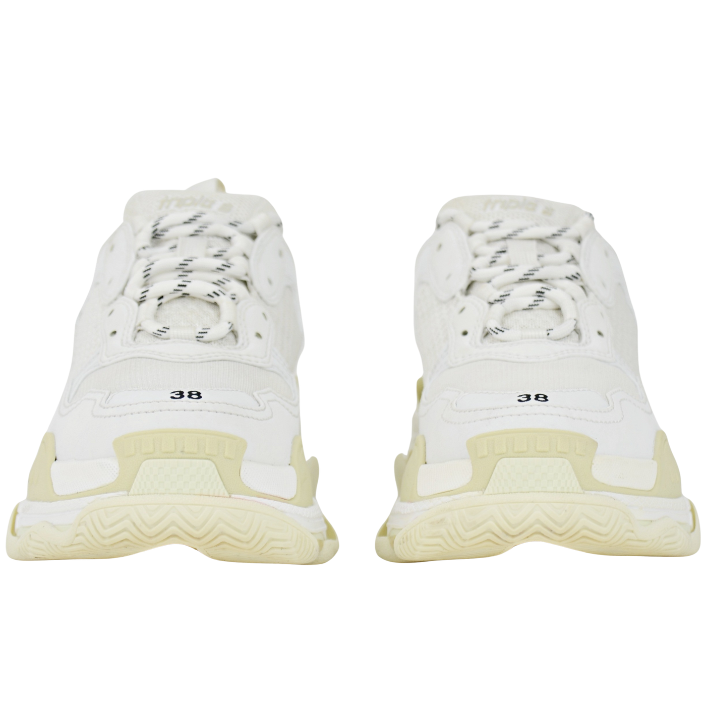 Womens Balenciaga Triple S | White | Size 5