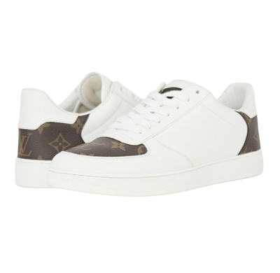 LOUIS VUITTON Rivoli | White & Brown  | SIZE 7