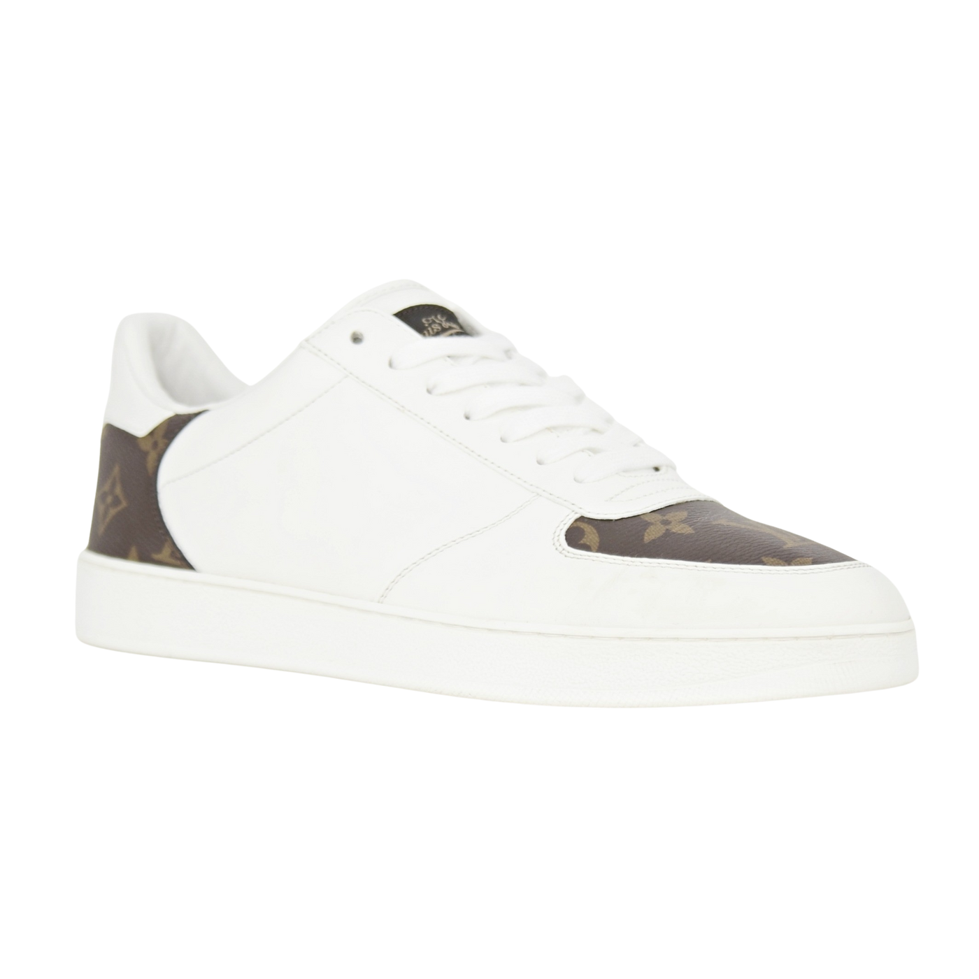 LOUIS VUITTON Rivoli | White & Brown  | SIZE 7