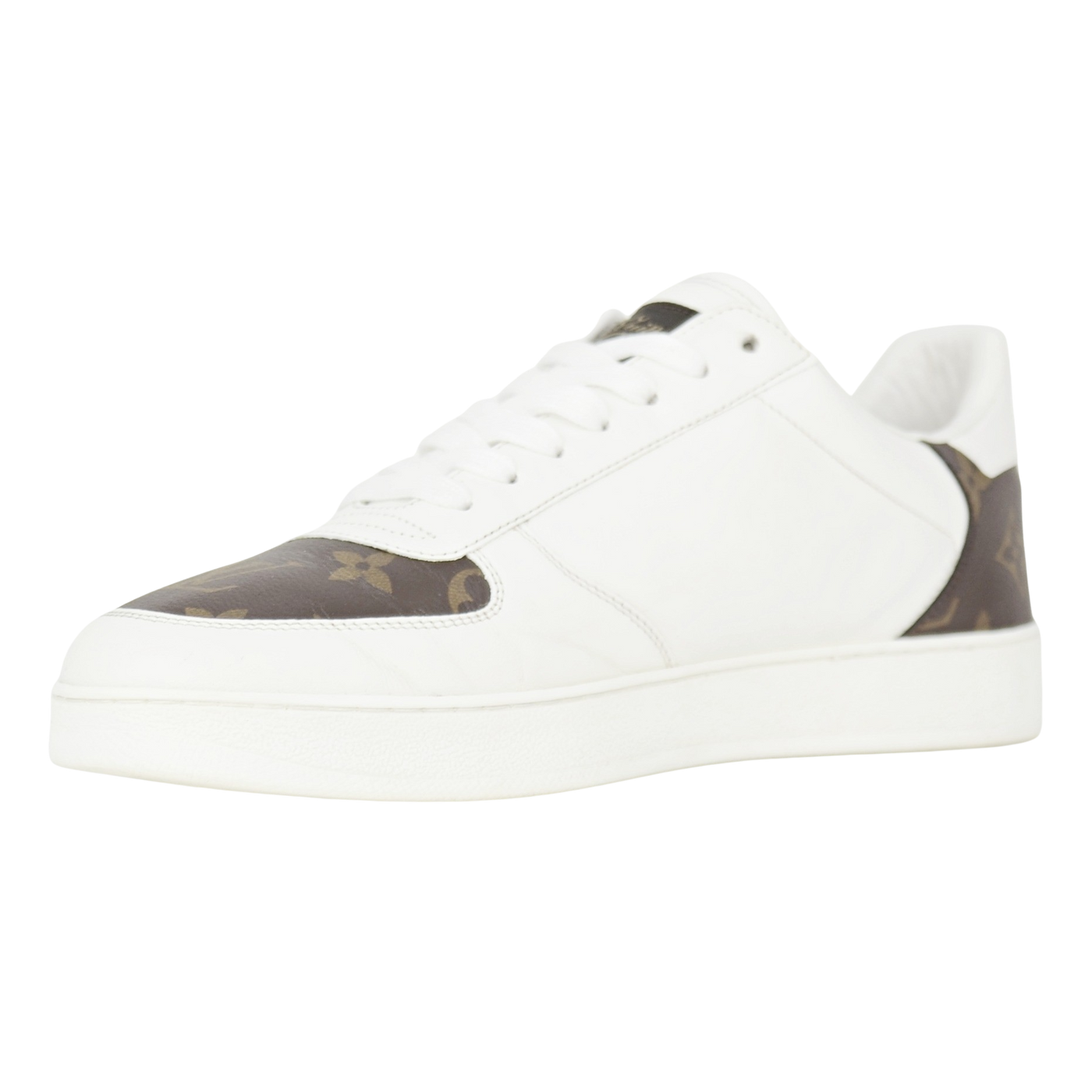 LOUIS VUITTON Rivoli | White & Brown  | SIZE 7