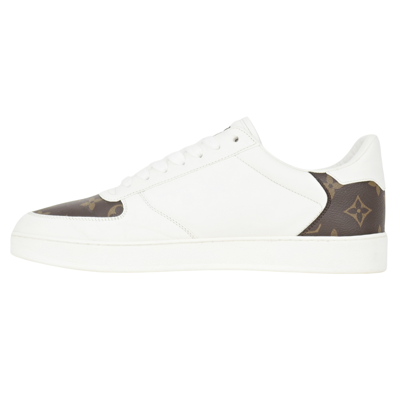 LOUIS VUITTON Rivoli | White & Brown  | SIZE 7