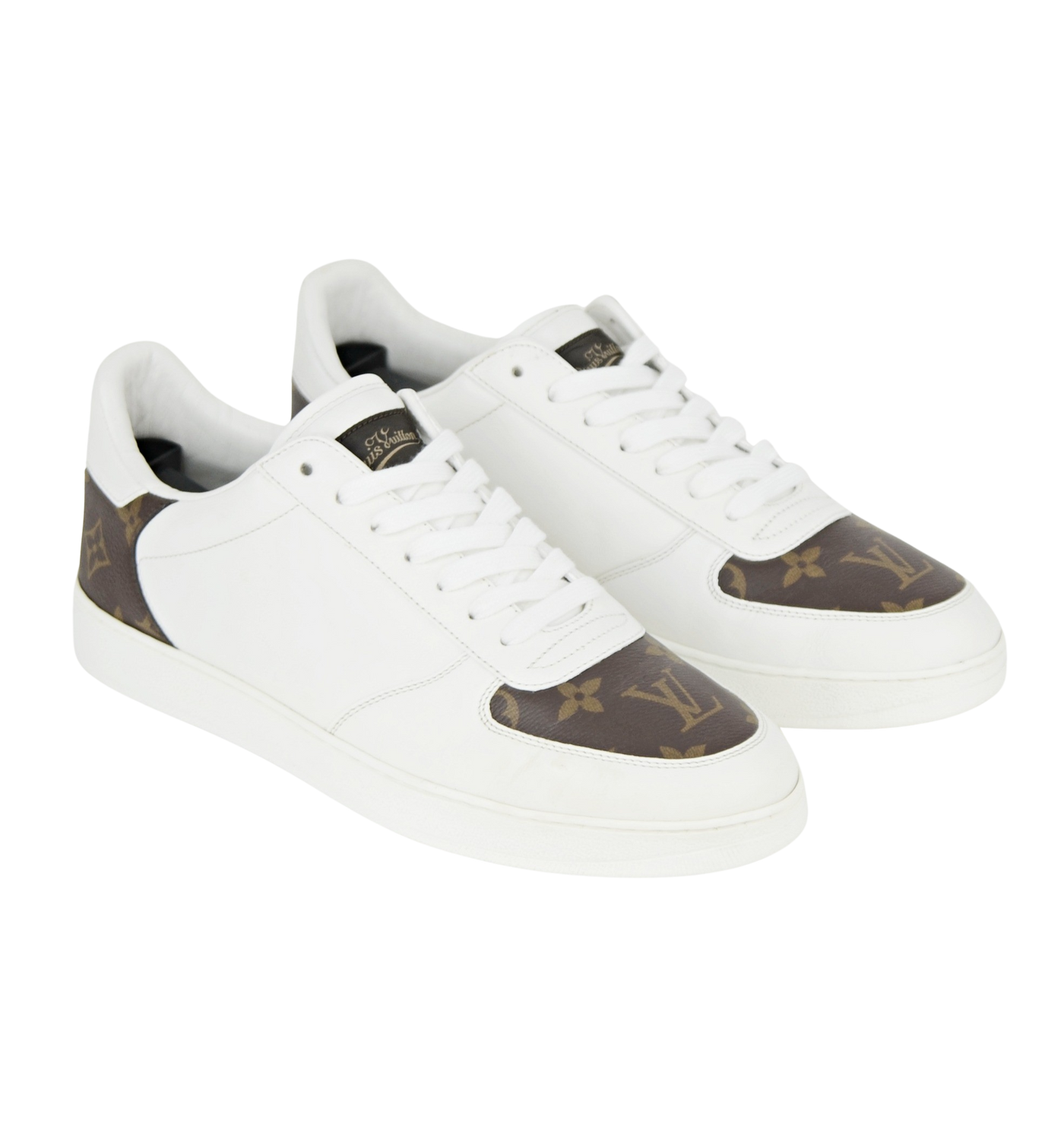 LOUIS VUITTON Rivoli | White & Brown  | SIZE 7