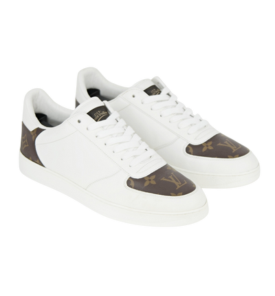 LOUIS VUITTON Rivoli | White & Brown  | SIZE 7