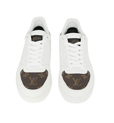 LOUIS VUITTON Rivoli | White & Brown  | SIZE 7