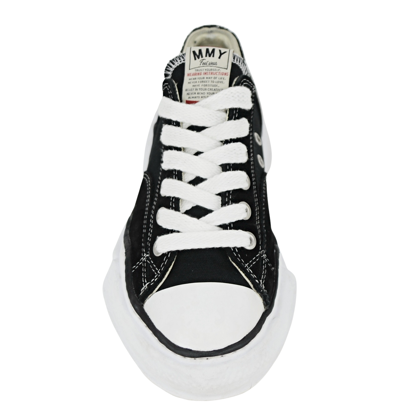 Maison Mihara Yasuhiro Peterson Low | Black & White | Size 7