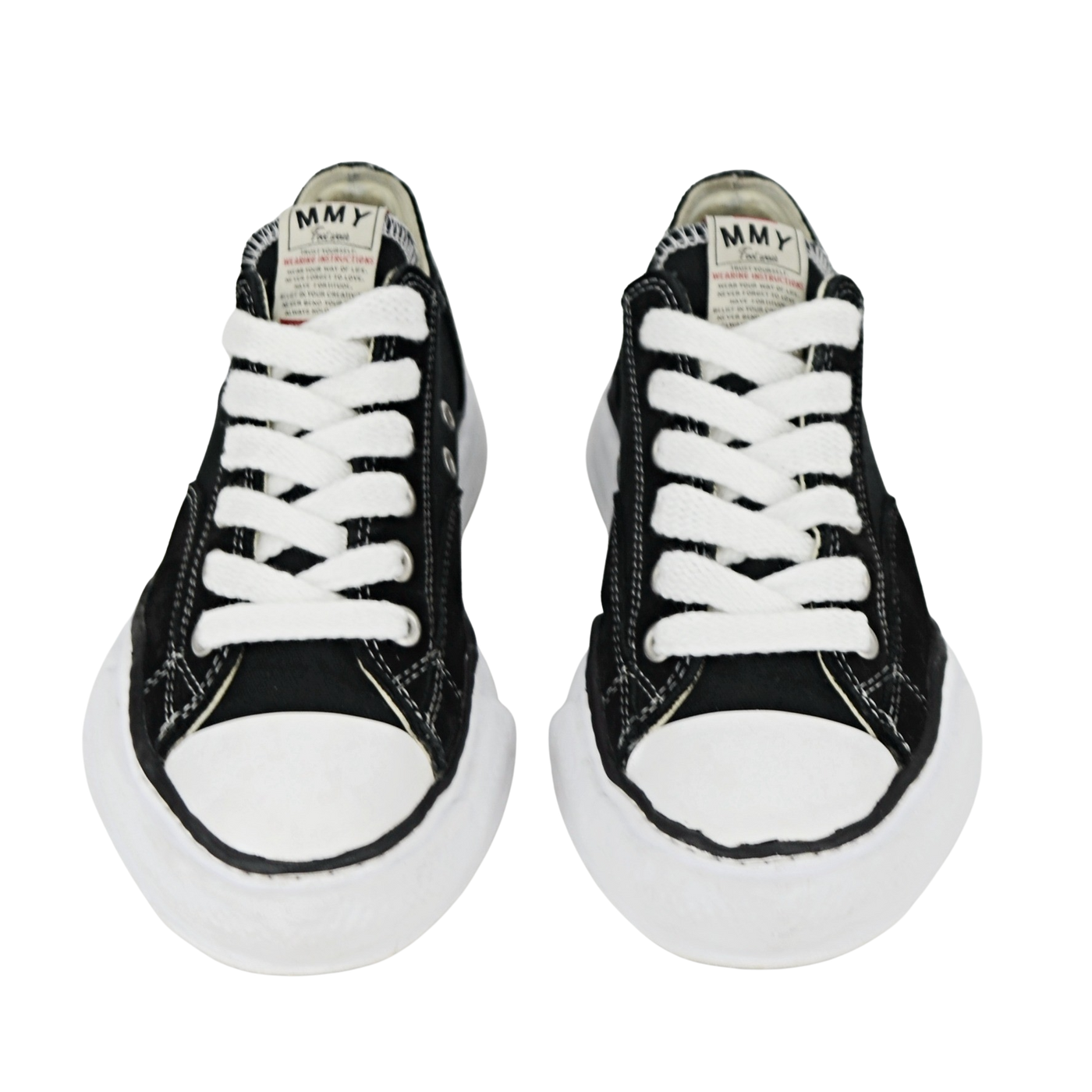 Maison Mihara Yasuhiro Peterson Low | Black & White | Size 7