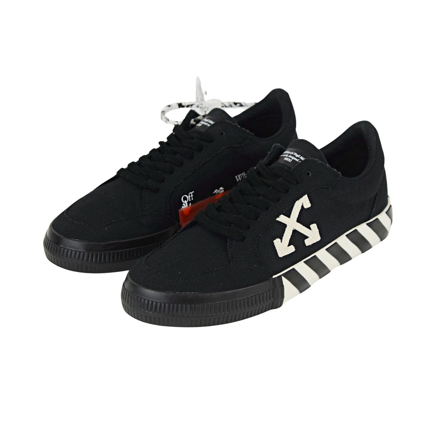 Off-White Vulcanized | Black & White | Size 8