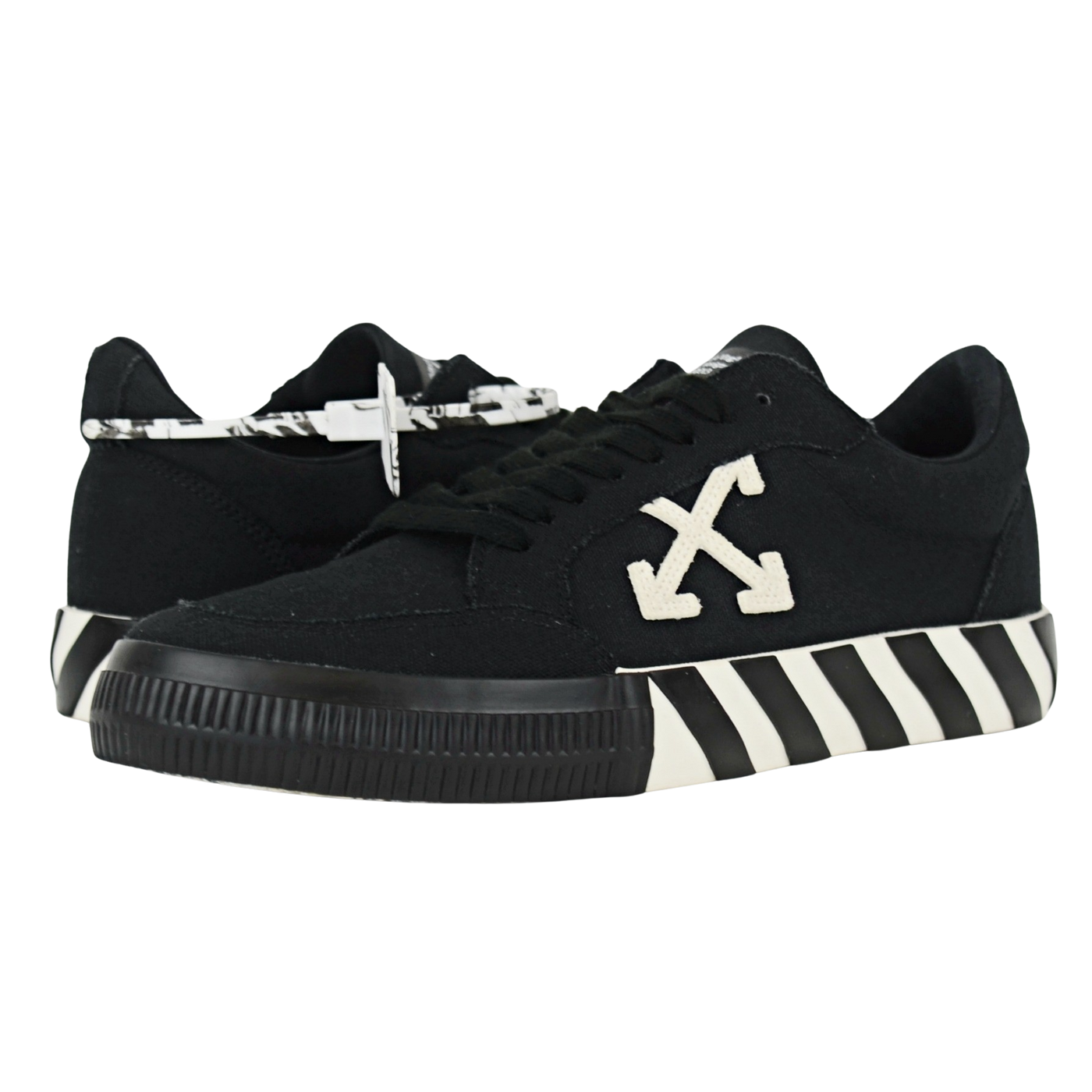 Off-White Vulcanized | Black & White | Size 8