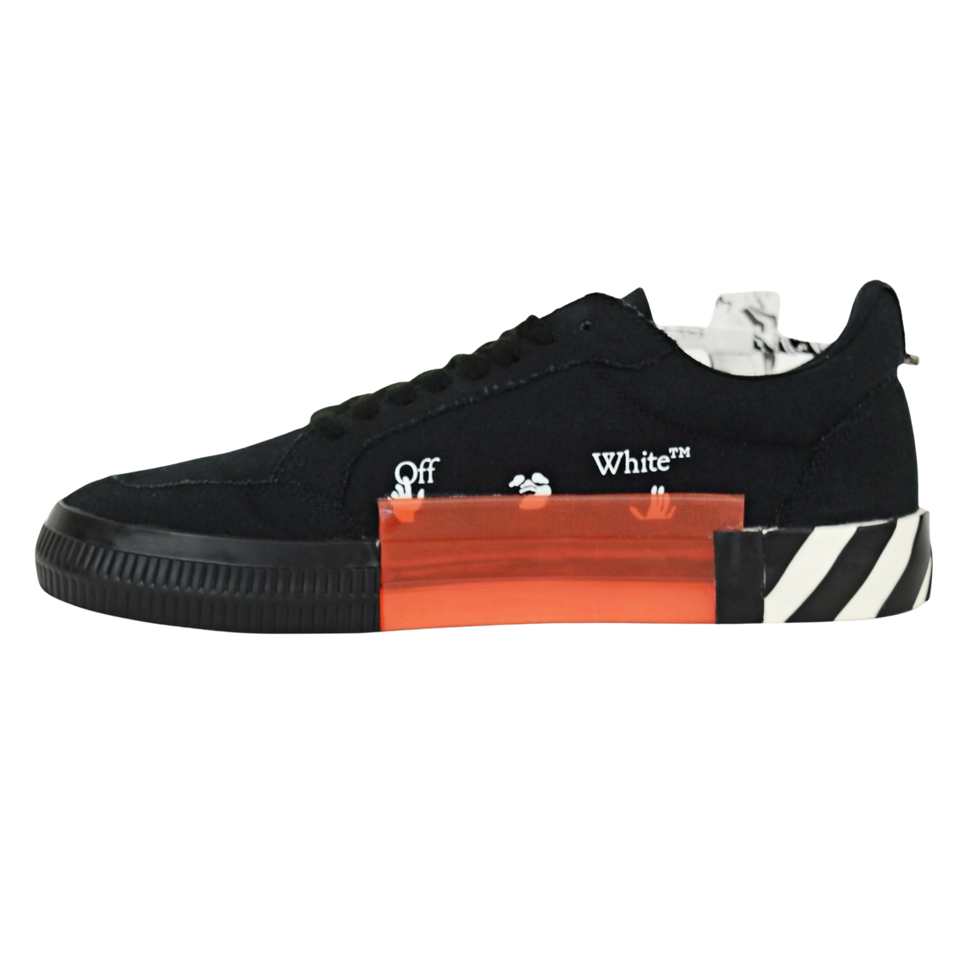 Off-White Vulcanized | Black & White | Size 8