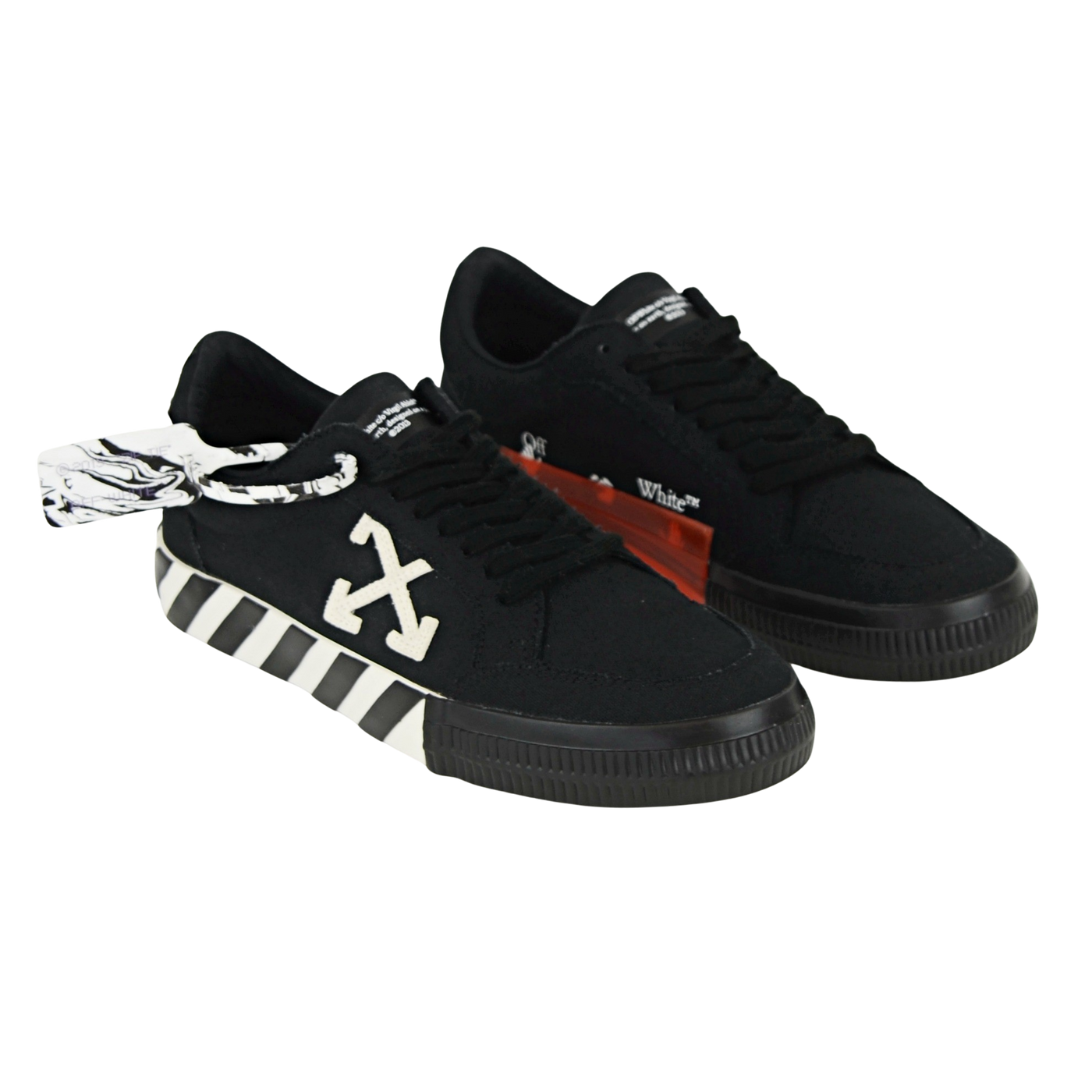 Off-White Vulcanized | Black & White | Size 8