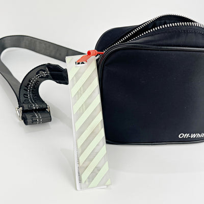 Off-White Crossbody Bag | Black