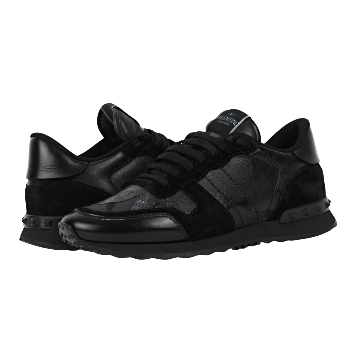 Valentino Rock Runner | Black Camo | Size 7