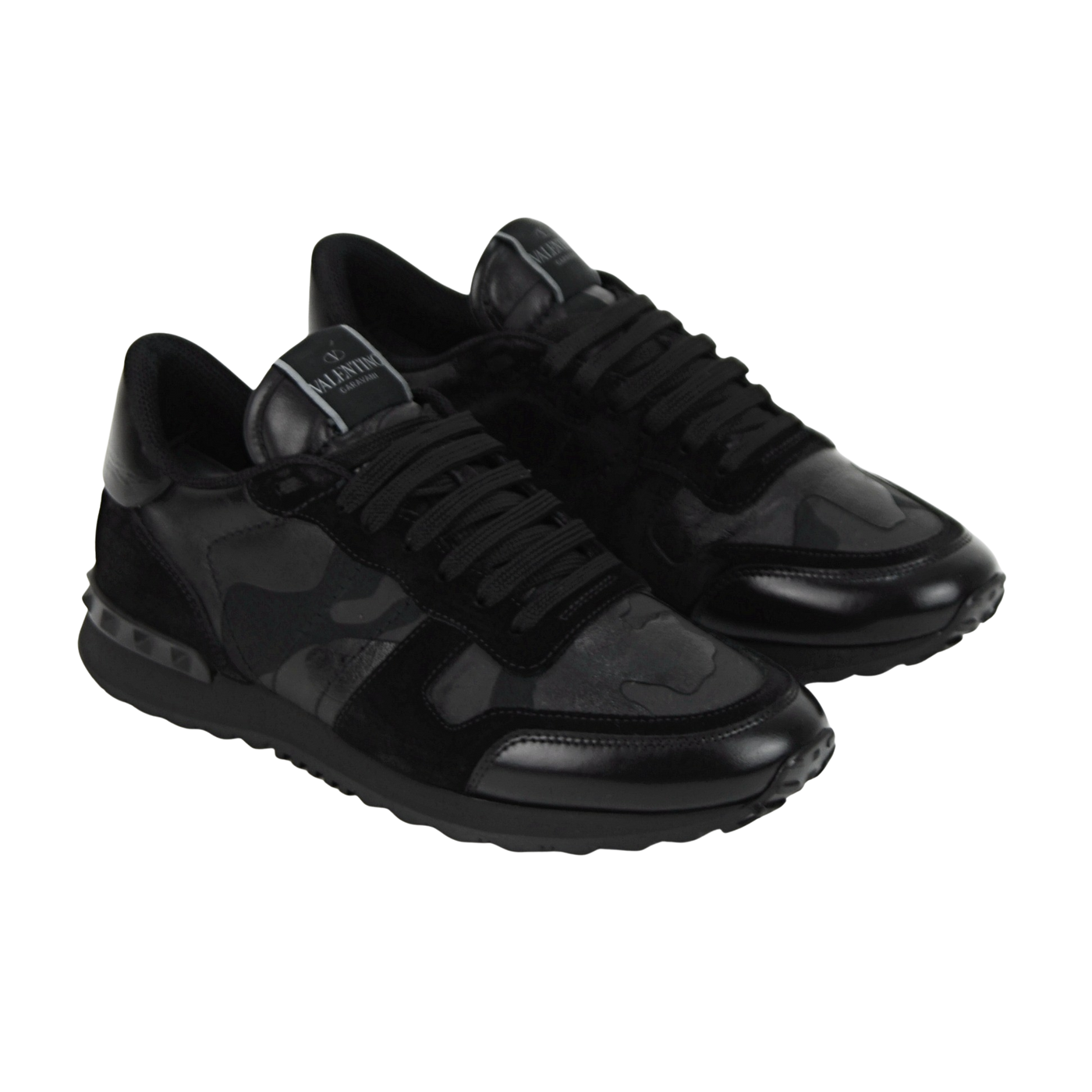 Valentino Rock Runner | Black Camo | Size 7