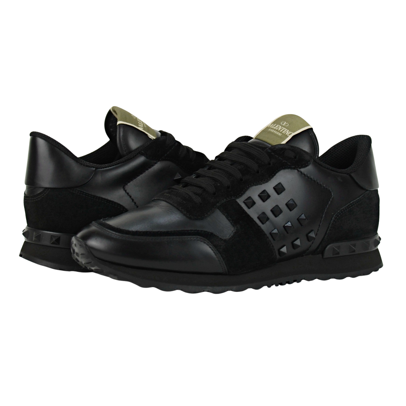 Valentino Rock Runner | Black | Size 8