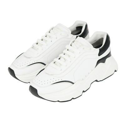 Dolce & Gabbana Daymaster | White & Black | Size 6.5