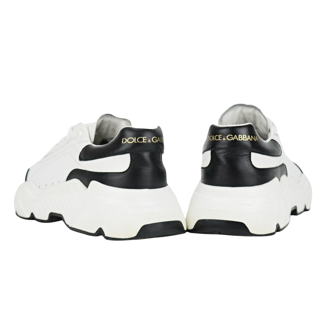 Dolce & Gabbana Daymaster | White & Black | Size 6.5