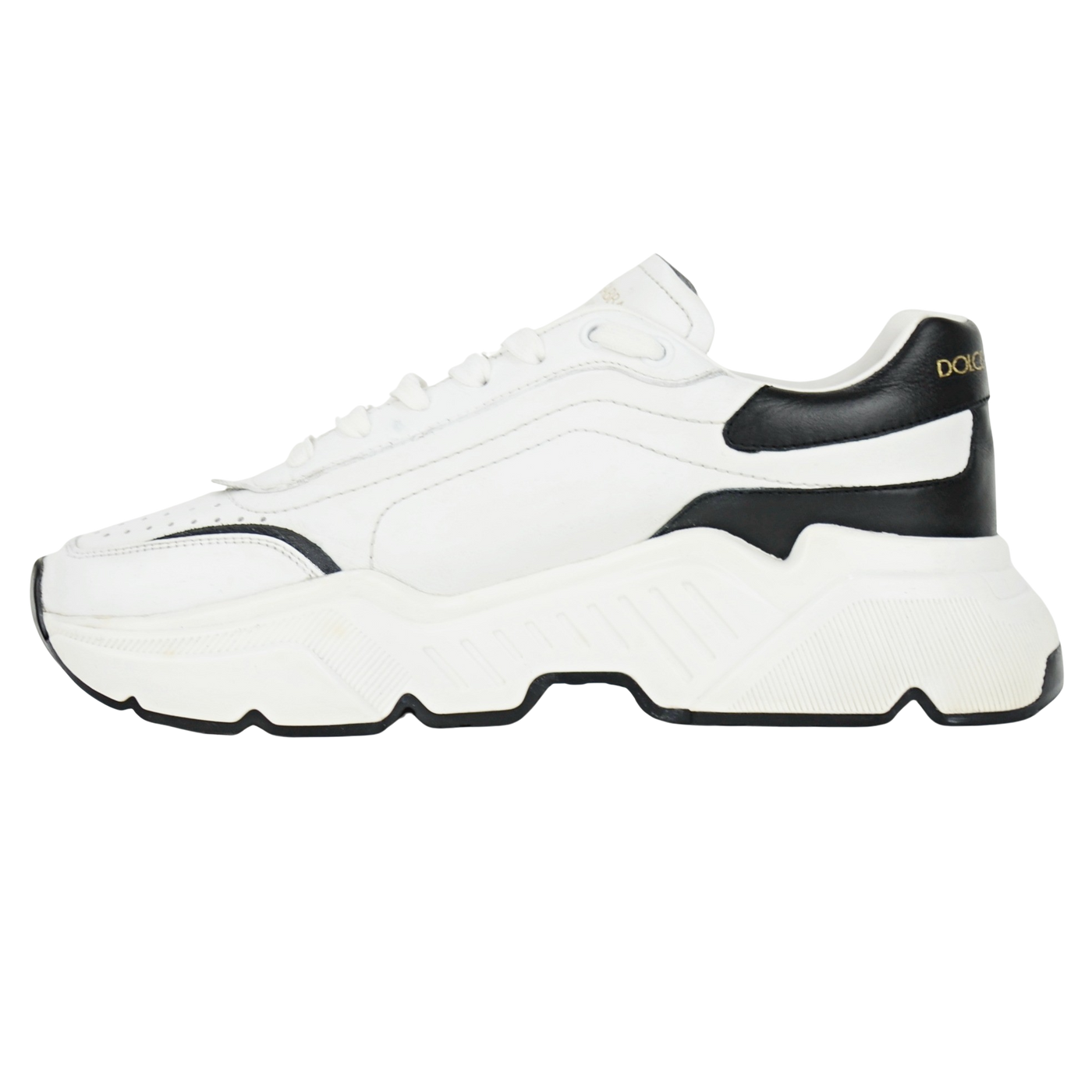 Dolce & Gabbana Daymaster | White & Black | Size 6.5