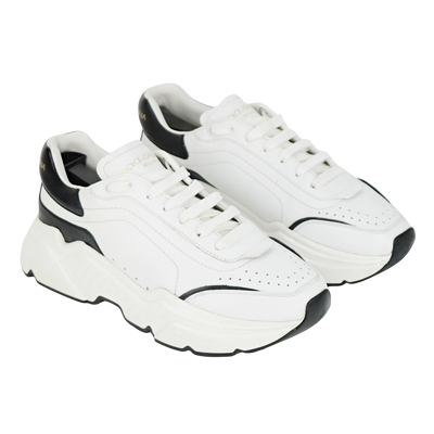 Dolce & Gabbana Daymaster | White & Black | Size 6.5