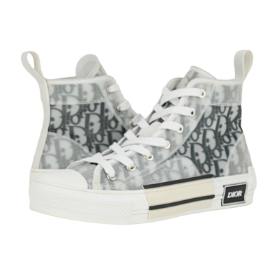 Womens Dior B23 | Grey & White Oblique | Size 5.5