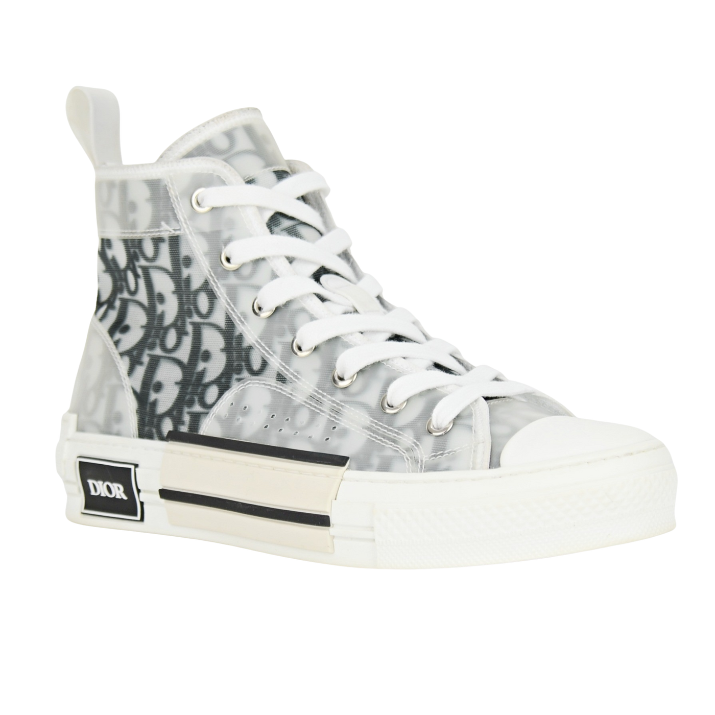 Womens Dior B23 | Grey & White Oblique | Size 5.5